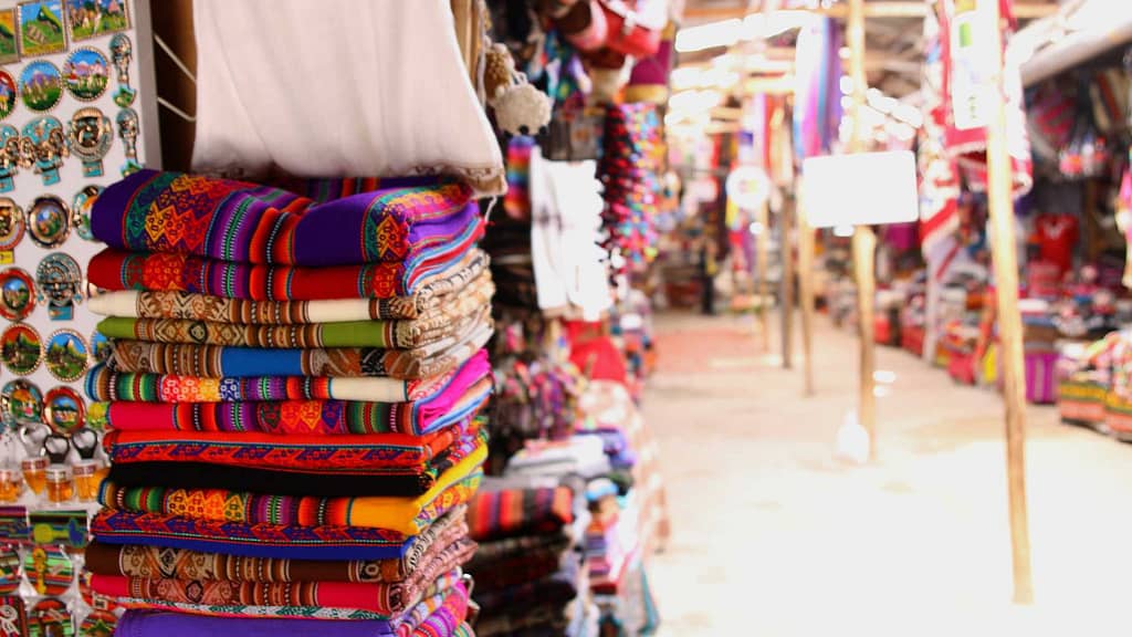 Traditional market in Cusco