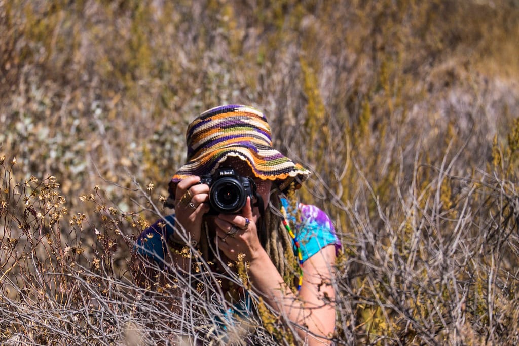 Colca Canyon trek - Photography in the fields.