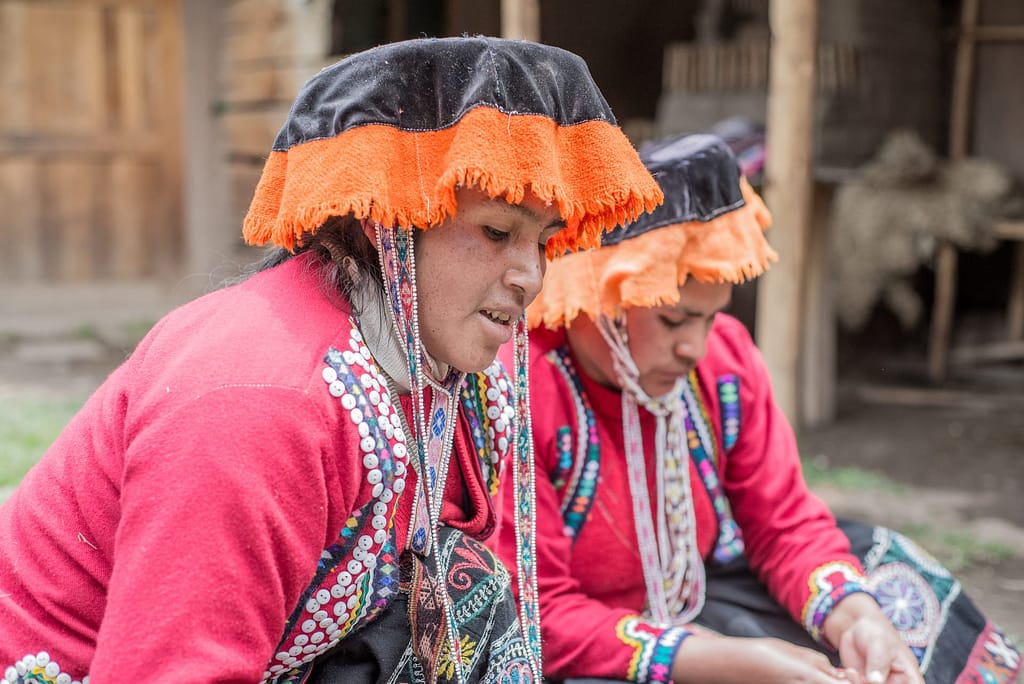 Weaving experience at Sacred Valley - Yachaqs