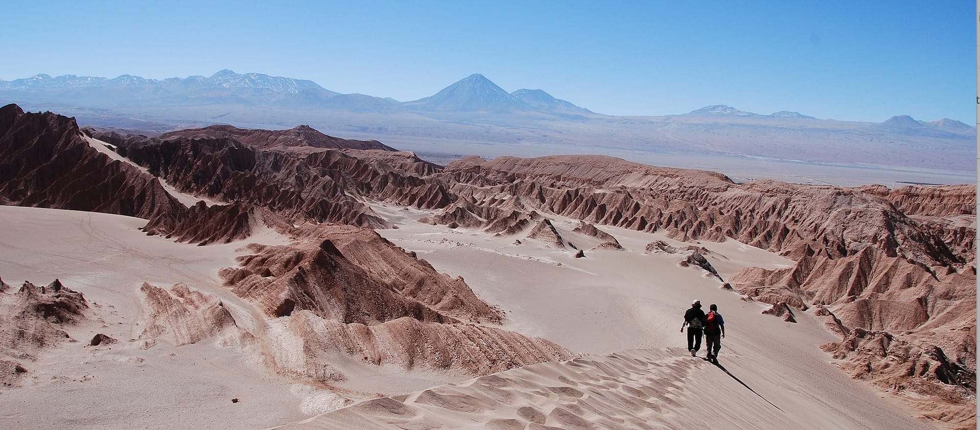Atacama desert on your trips to Chile