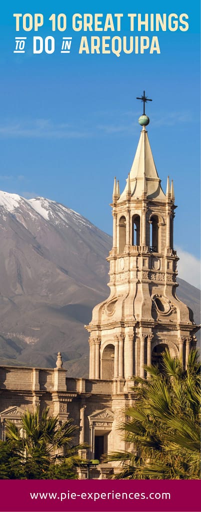 Arequipa Travel Guide - Pinterest image