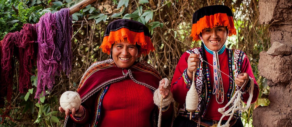 Una mirada entre bastidores al tejido textil peruano